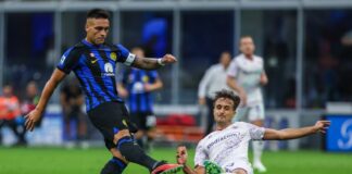 Poker Inter alla Fiorentina, nerazzurri a punteggio pieno