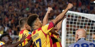 Lecce batte Salernitana 2-0, salentini imbattuti