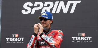 Bagnaia a Misano dopo l’ok dei medici: “Sono stato fortunato”
