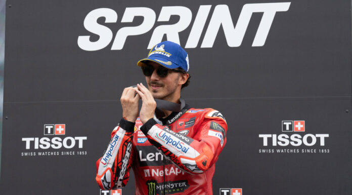 Bagnaia a Misano dopo l’ok dei medici: “Sono stato fortunato”