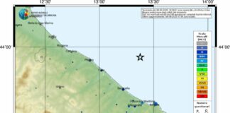 Terremoti, scossa magnitudo 3.9 nelle Marche