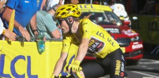 Alla Vuelta Vingegaard svetta sul Tourmalet, Kuss resta leader