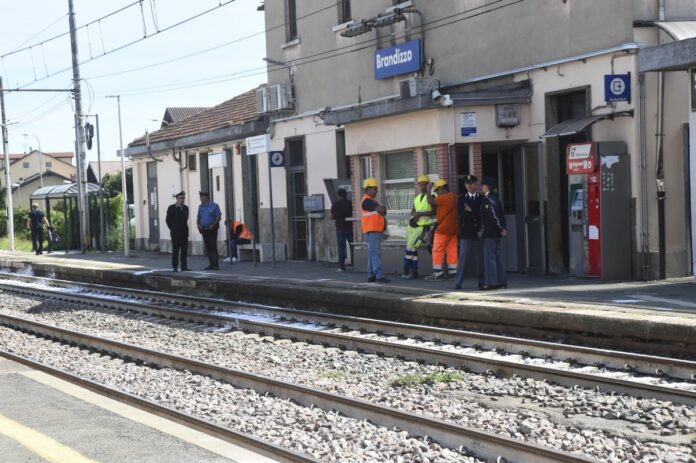 TORINO - Visita del presidente Sergio Mattarella sul luogo della tragedia ferroviaria che e' costata la vita di 5 operai a brandizzo