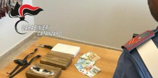 In auto con 3 chili di cocaina, due arresti in provincia di Catanzaro
