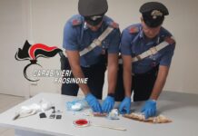Sora, smantellata organizzazione dedita allo spaccio di cocaina