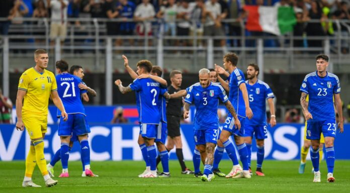 Doppietta di Frattesi, l’Italia batte 2-1 l’Ucraina