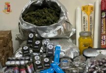 Centro di stoccaggio della droga scoperto a Centocelle, 3 arresti a Roma