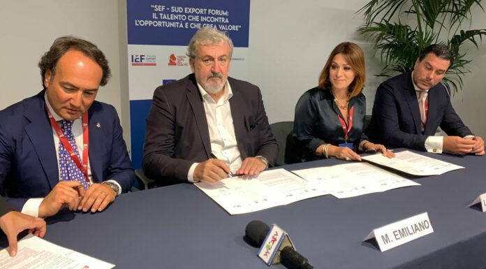 Fiera del Levante, firmato protocollo per supporto a export delle Pmi pugliesi