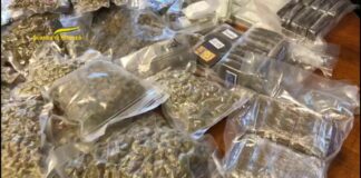 Sequestrati 120 chili di droga tra Caltanissetta e Roma, 12 arresti