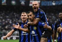 Derby e primo posto all’Inter, Milan travolto 5-1