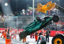 Forfait Stroll, non correrà il Gp di Singapore