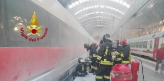 Milano, fumo sul Frecciarossa Brindisi-Milano. Evacuata una carrozza