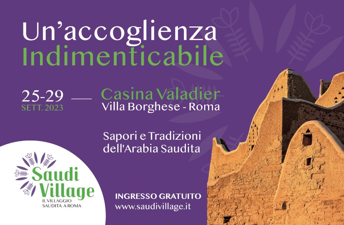 Roma, al via il Saudi Village a Casina Valadier