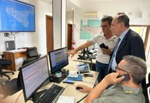 Schifani in sala operativa del corpo forestale segue emergenza incendi