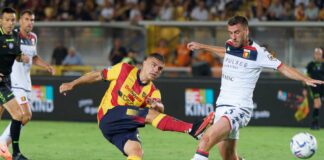 Il Lecce continua a sognare, Oudin stende il Genoa
