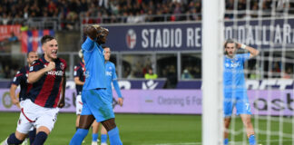 Osimhen sbaglia il rigore, al Dall’Ara Bologna-Napoli 0-0