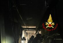 Incendio in una cantina di Canegrate, nessuna persona coinvolta