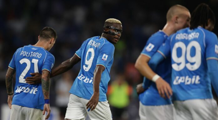 Osimhen e Kvaratskhelia guidano il Napoli, Udinese ko
