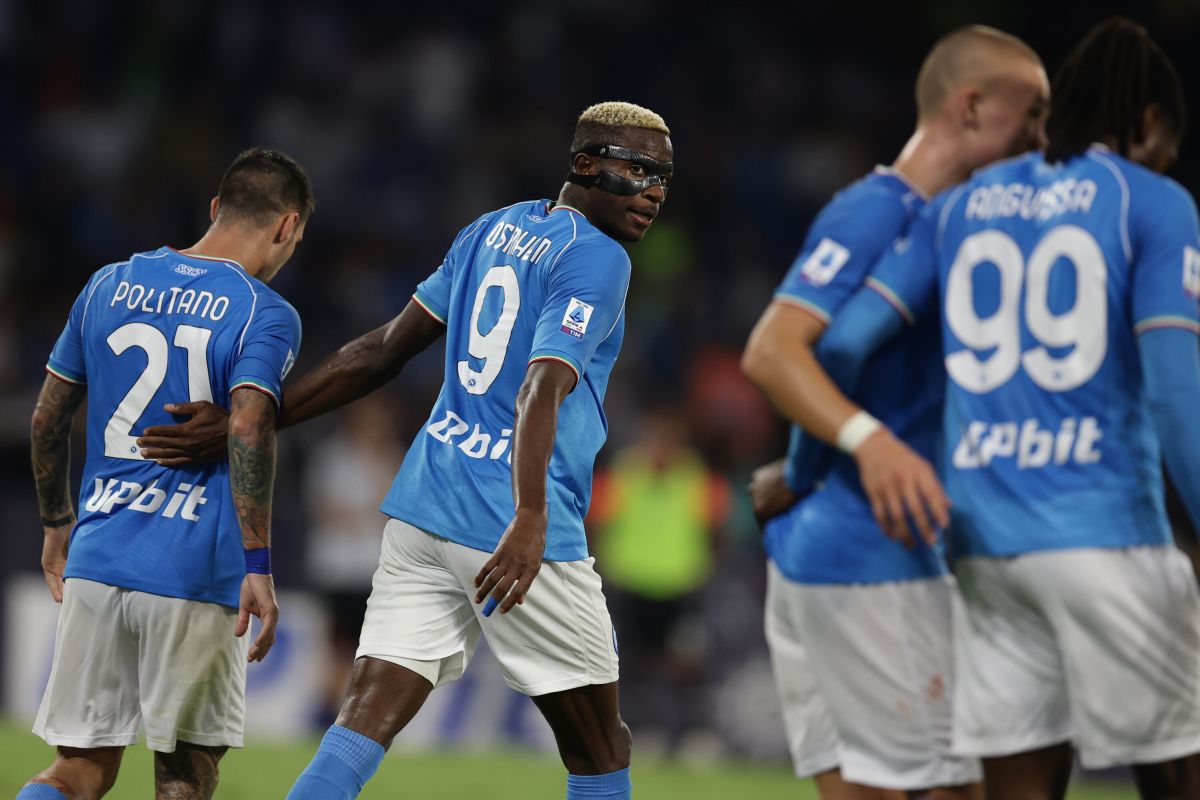 Osimhen e Kvaratskhelia guidano il Napoli, Udinese ko