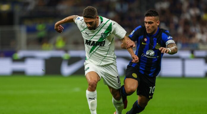 Colpo Sassuolo a San Siro, prima sconfitta per l’Inter