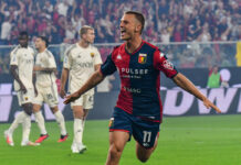 Roma travolta al Ferraris, il Genoa vince 4-1