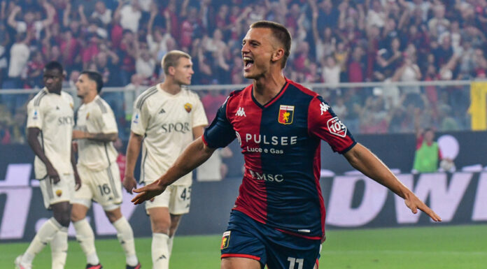 Roma travolta al Ferraris, il Genoa vince 4-1