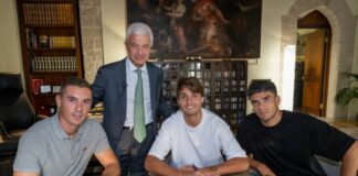 I giocatori del Palermo Aurelio, Marconi e Soleri diventano studenti UniPa