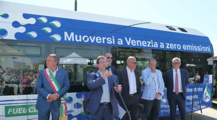 A Venezia arrivano i primi autobus a idrogeno