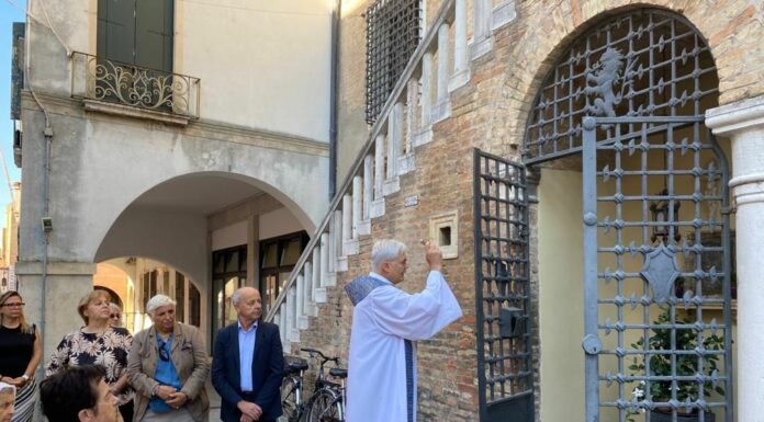 Benedetta la Cappella mariana al Palazzo della Provvederia dopo restauro