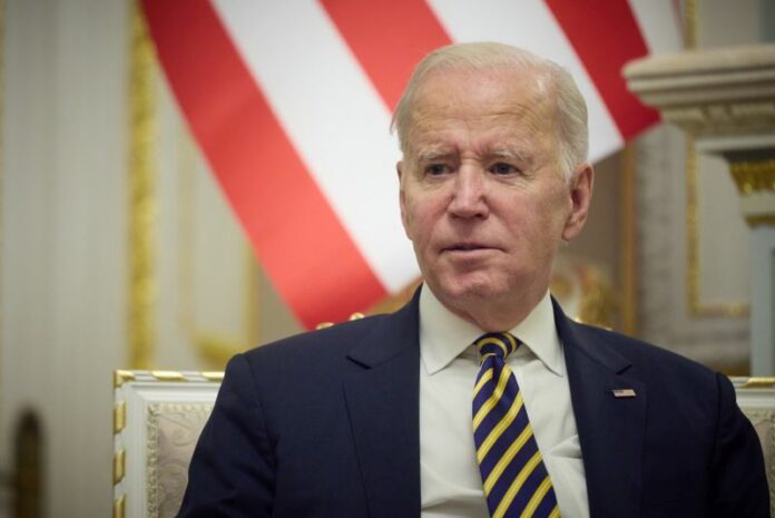 Ucraina, Kiev - 20 febbraio 2023Incontro del presidente degli Stati Uniti Joe Biden con il presidente ucraino Volodymyr Zelensky