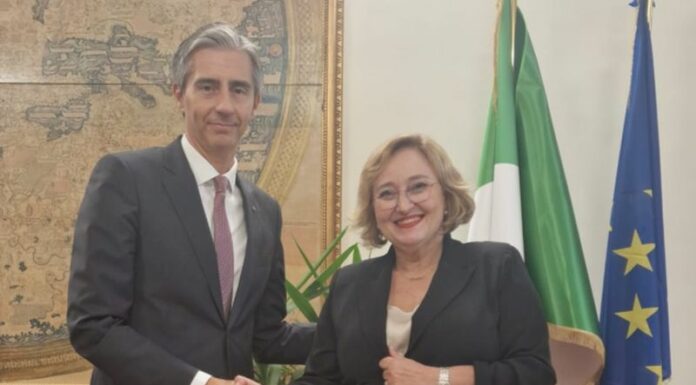 Baccarini incontra il sottosegretario al Mef Albano