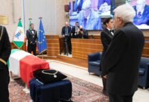 Addio a Napolitano, camera ardente in Senato. L’omaggio di Mattarella e Meloni, visita a sorpresa del Papa