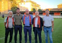 Il vicesindaco Tomaello alla presentazione della squadra del Mestre
