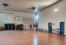 Sopralluogo del vicesindaco Tomaello alla palestra Manin alla Gazzera