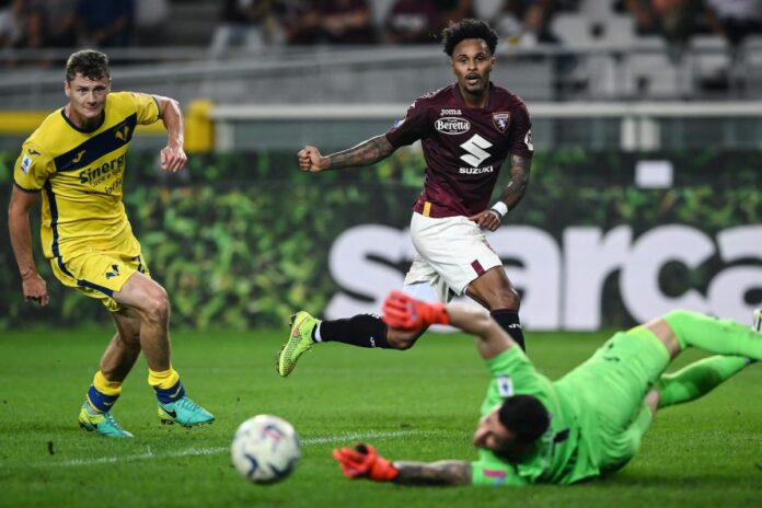 Torino-Hellas Verona serie A