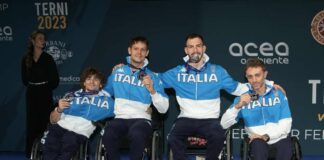 Fiorettisti azzurri d’argento ai Mondiali paralimpici