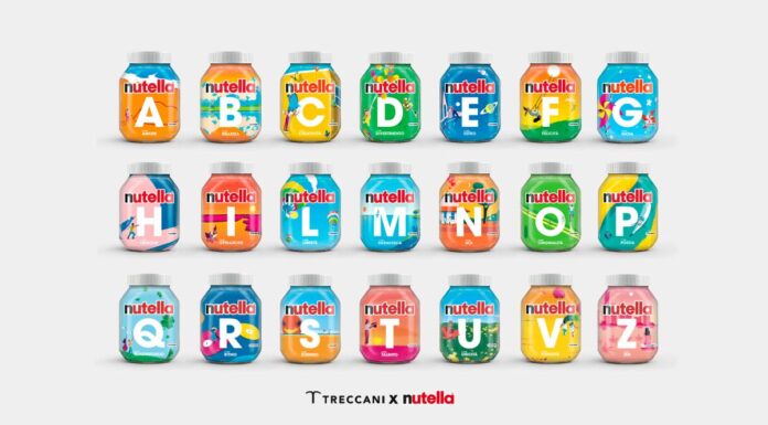 Nutella, una limited edition con Treccani celebra le parole