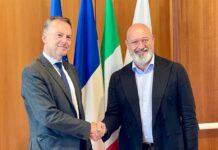 Bonaccini riceve l’ambasciatore francese Martin Briens