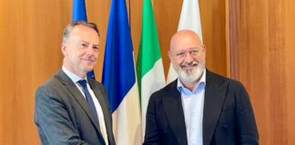 Bonaccini riceve l’ambasciatore francese Martin Briens