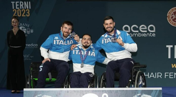 Ai Mondiali paralimpici sciabolatori azzurri d’argento