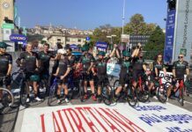 Mazzali in bici a Bergamo avvia il video-racconto “Lombardia Express”