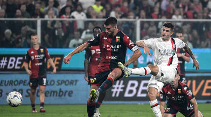 Genoa-Milan 0-1, Pulisic-gol manda in testa i rossoneri