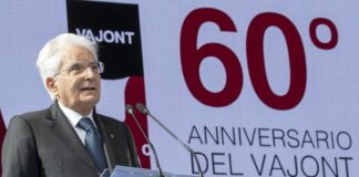 Vajont, Mattarella “Coltivare la memoria compito della Repubblica”