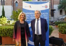 Aiop-Agenas, nel privato 27% strutture sanitarie con standard elevati