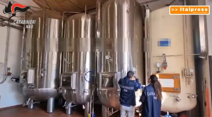 Controlli dei Nas, sequestrati 300 mila litri di vini e multe per 290 mila euro
