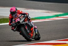 Aleix Espargarò vola in Indonesia, Bagnaia in Q1