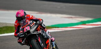 Aleix Espargarò vola in Indonesia, Bagnaia in Q1