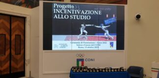 “Incentivazione allo studio”, la Federscherma premia 80 ragazzi