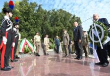 Eccidio di Cefalonia, omaggio di Crosetto ai militari italiani uccisi