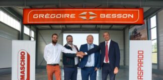 Lavorazione del terreno, partnership Maschio Gaspardo-Gregoire Besson